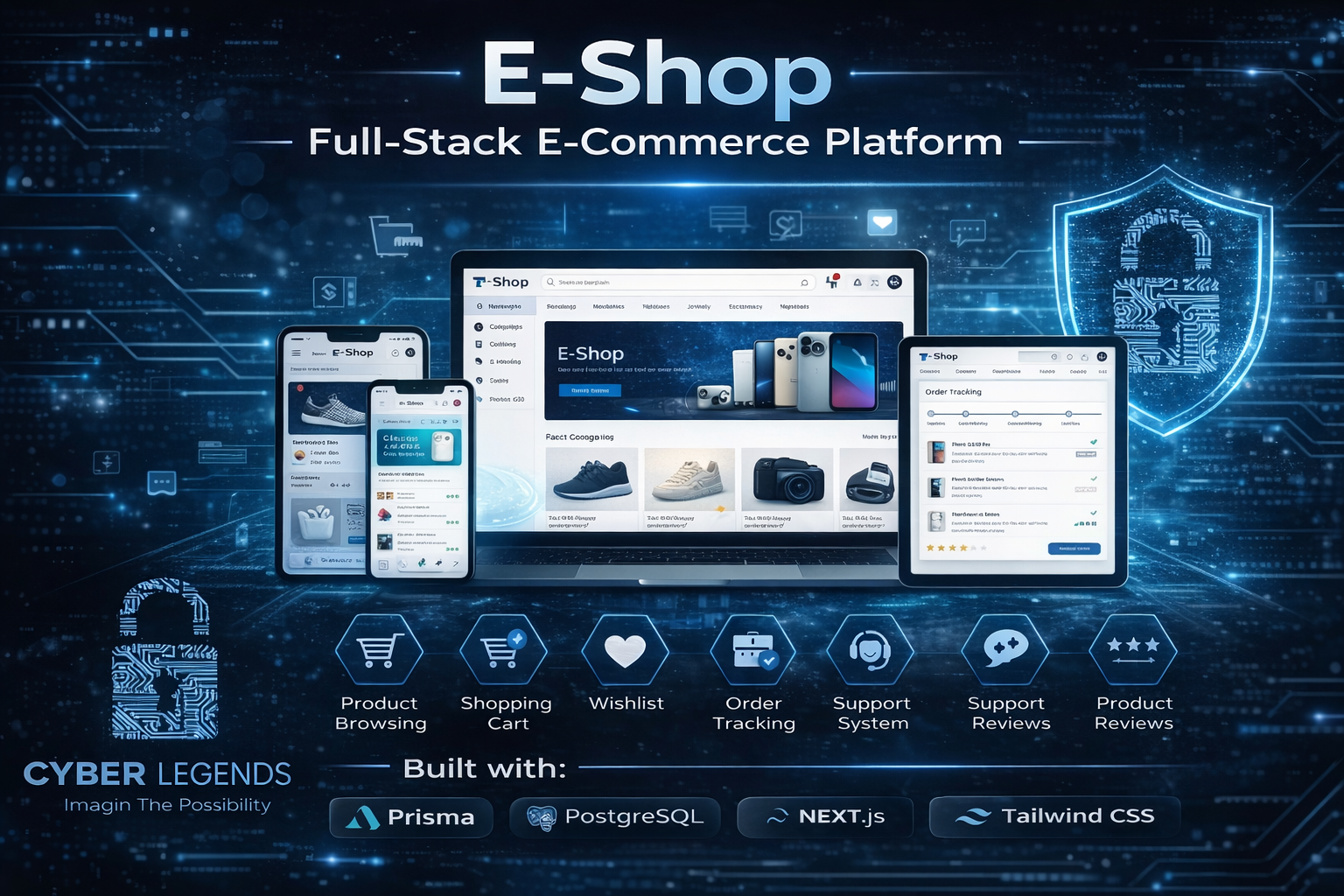E-Commerce Platform for Cyber E-Shop