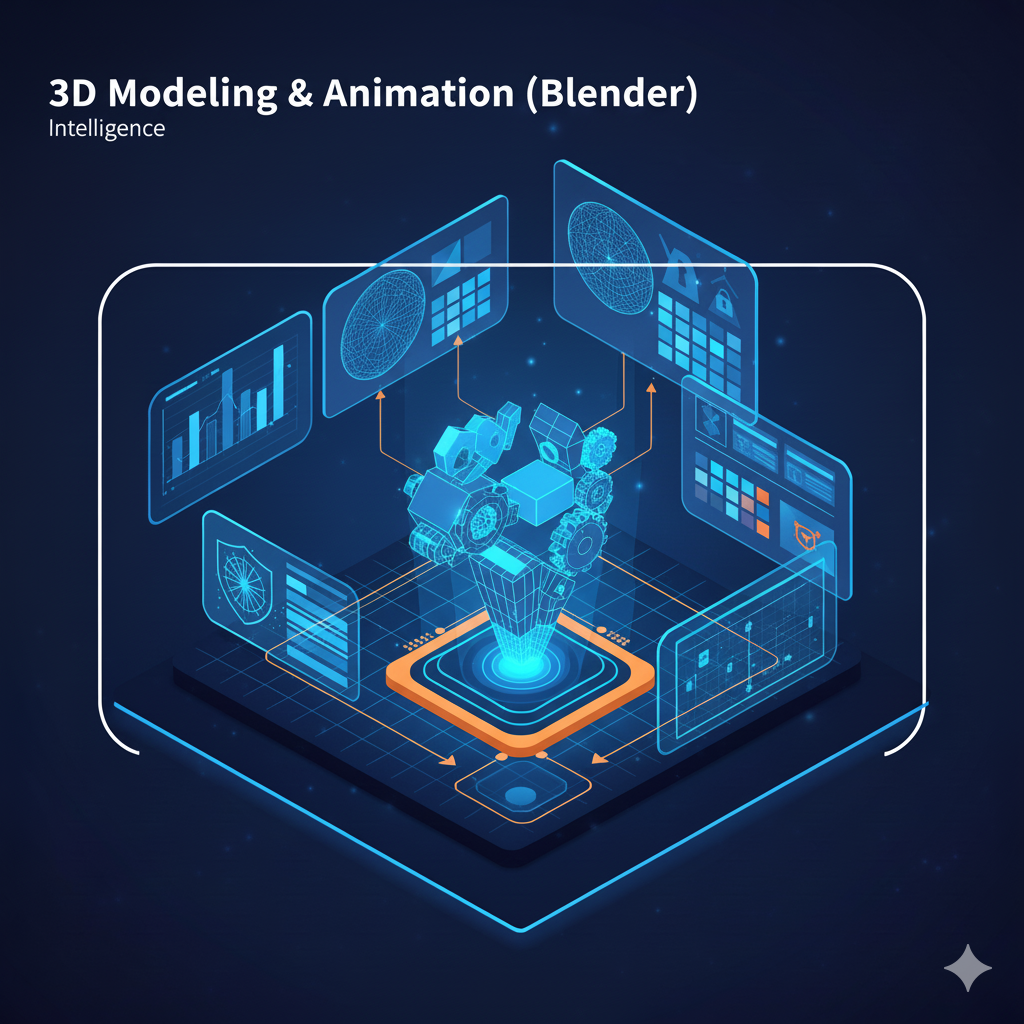 3D Modeling & Animation (Blender)